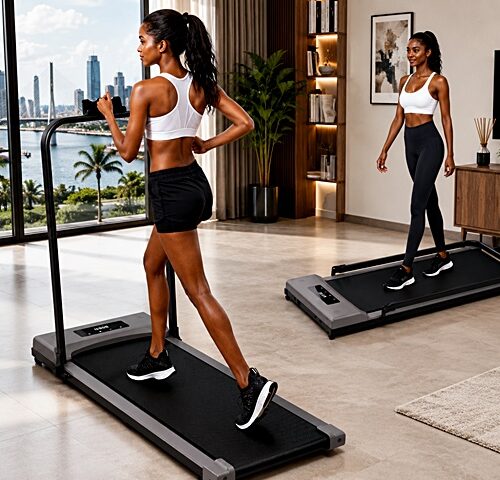 2 in 1 Platform Treadmill