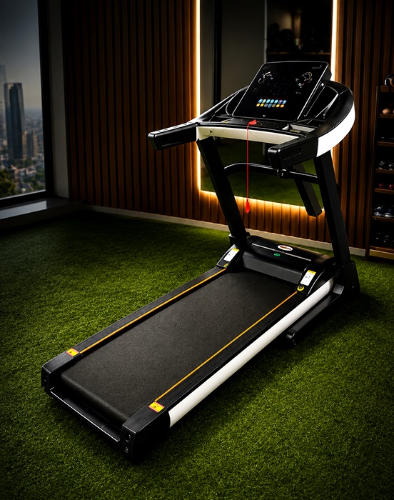 4HP Semi-Commercial Light Weight Motorized Treadmill