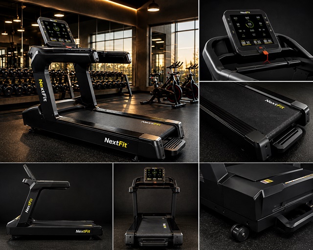 Nextfit Commercial Treadmill with WIFI - 180kg - Image 3
