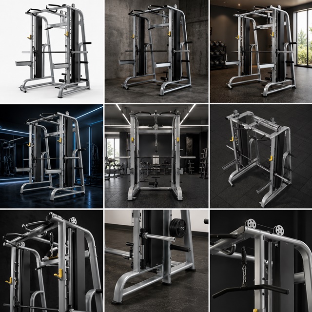 Smith Machine Home Gym - Image 3