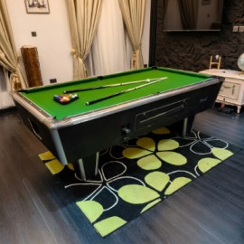 Marble Top Snooker Board with Coins 8 by 4
