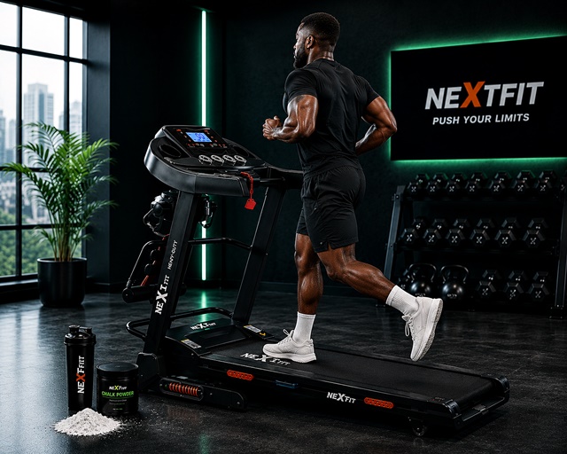 Nextfit Treadmill 2.5HP Smart Fold Heavy-duty Treadmill - 130kg - Image 2