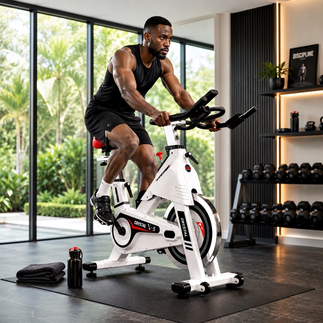 Commercial Spinning Bike 300kg - Image 2